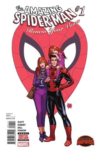 Illustration for article titled The Return of the Married Superhero